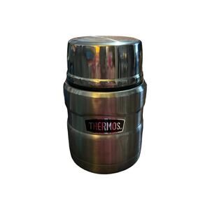 Thermos Stainless King 16 Ounce Food Jar Matte Stainless